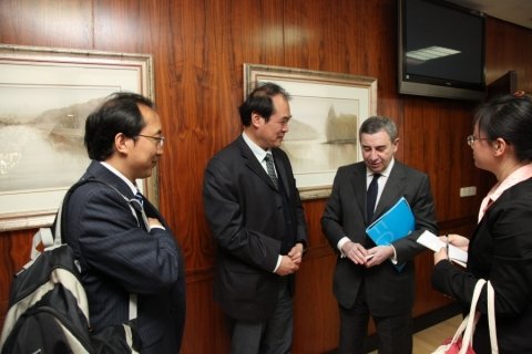 Imaxes Jos&eacute; Luis Meil&aacute;n Gil. Catedr&aacute;tico en Dereito Administrativo. Primeira parte. - Xornadas sobre autonomías en España e China: Galicia como exemplo